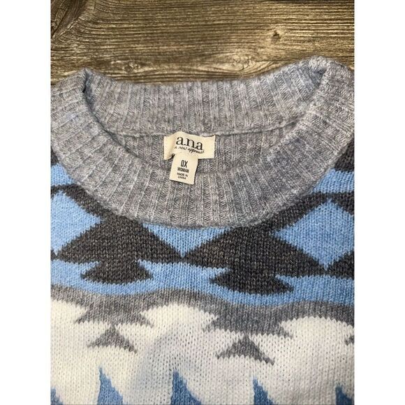 a.n.a A New Approach Womens Sweater Size OX Magenta Short Sleeve Knit Thick. 9 - Picture 4 of 7